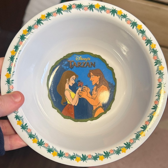 Cartoon Character Bowls Set Y2K vintage Pokemon digimon tarzan looney toons (6) - Picture 8 of 14